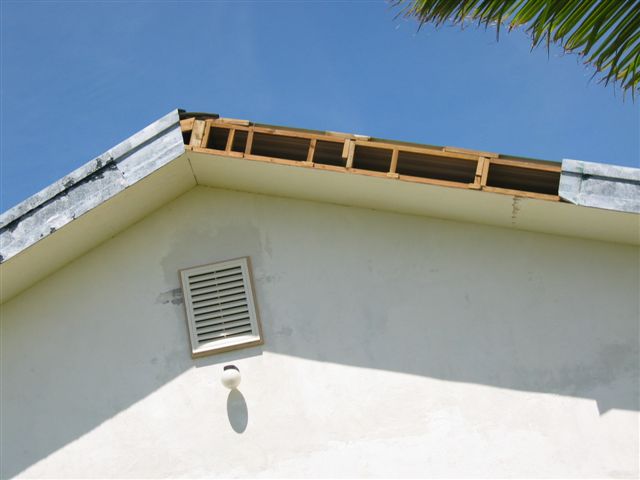 Roof of computer lab