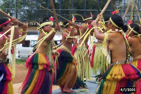 Yapese dancers