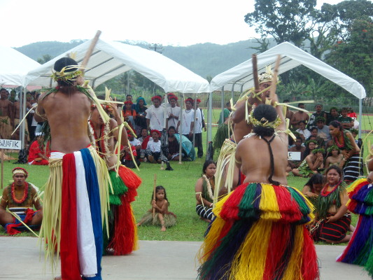 Yapese dancers