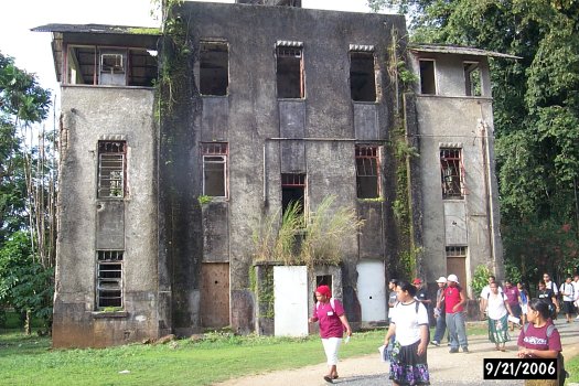 Japanese agriculture station in the Pohnpei Botanic Garden