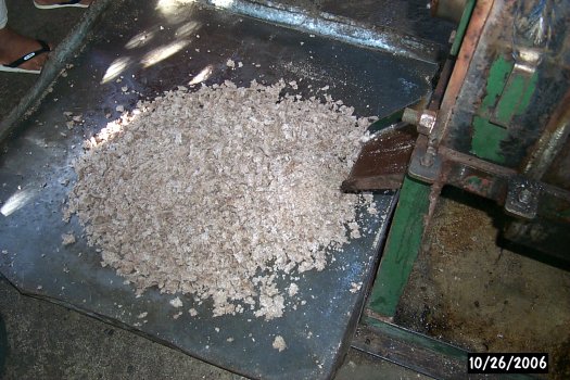expeller dried meat output
