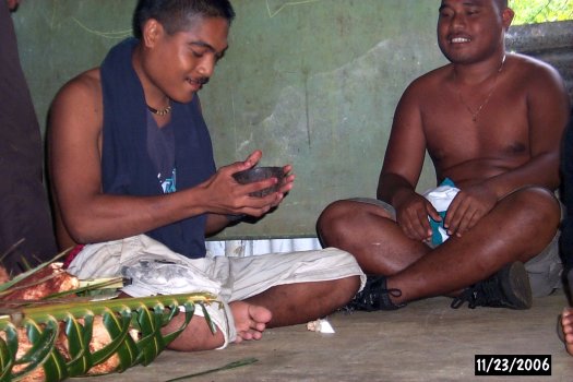 sakau ceremony