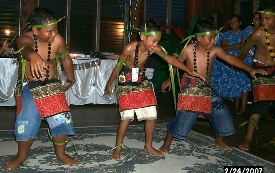 Kosraen warriors