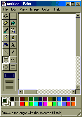 Image of Paint program