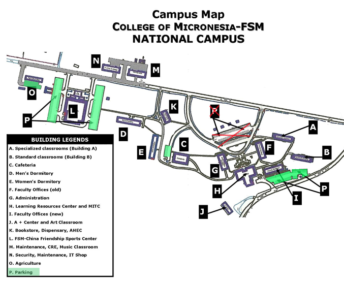 National Campus Map