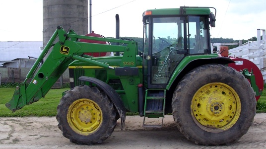 John Deere 7410 tractor