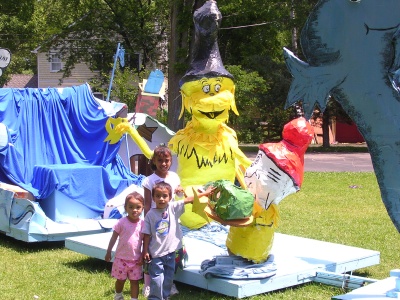 Fourth of july float