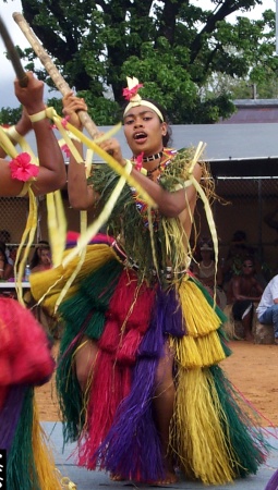 Yapese dancers