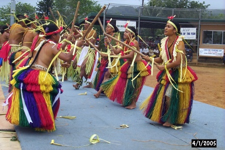 Yapese dancers