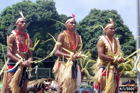 Yapese dancers