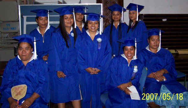 Graduating classmates