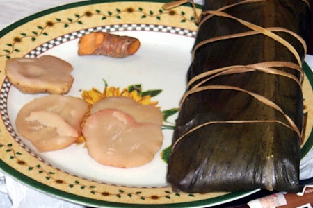 food from inocarpus fagifer, tahitian chestnut