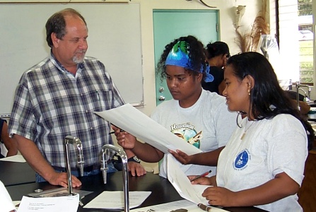 Dr. Michael Balick, Jennifer Obed, Clenna Lebehn