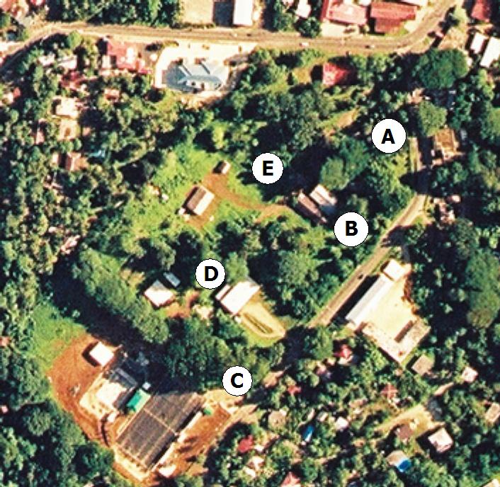 Click for full size aerial image of Pohnpei botanic garden