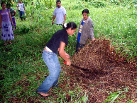 Ethnobotanical Garden Clean Up 23 August 2007