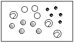 Set of spheres