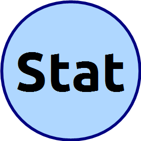 Statistics text link for pads and smartphones