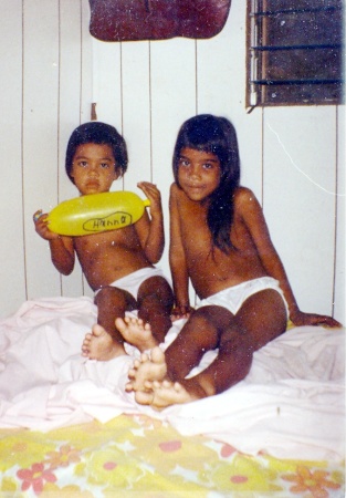 Hannah and Elterina Kilfwasru circa 1990