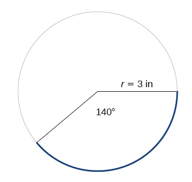 circle with an arc