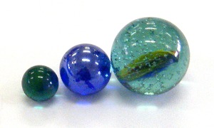 three marbles