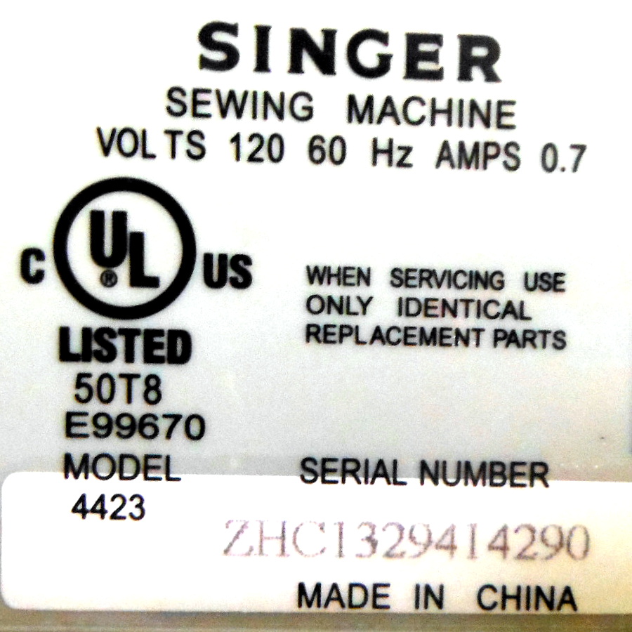 Singer Heavy Duty 4423