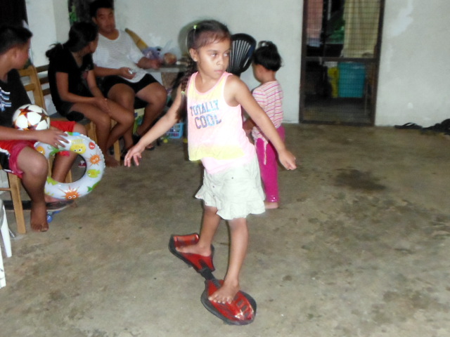 Keeyana on a RipStik