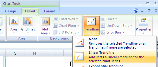 Excel 2013 xy scattergraphing