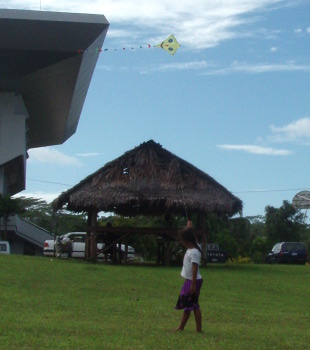 Flying into the wind