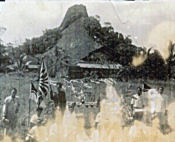 Photo taken in 1935 in Palikir, Pohnpei by the family of 
Kazuhide Aruga.