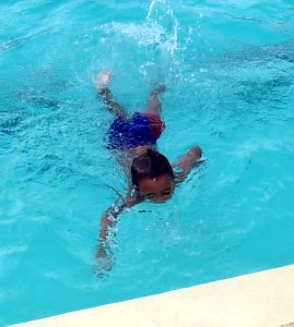 Free swimming