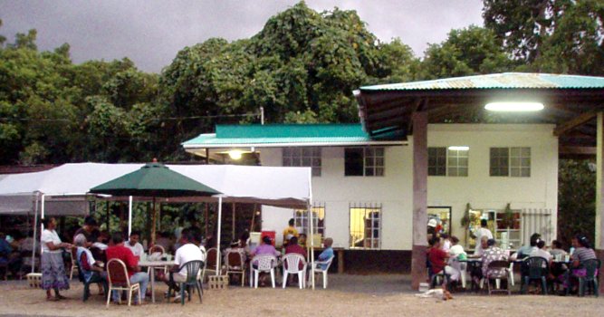 Green bay sakau market in Nett on Pohnpei serves some viciously strong sakau in March 2007