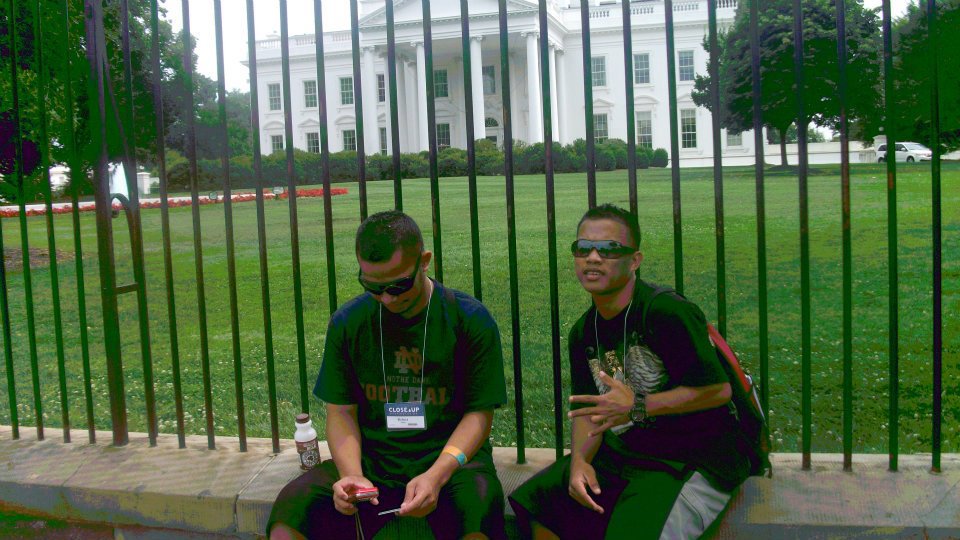 Visiting White House