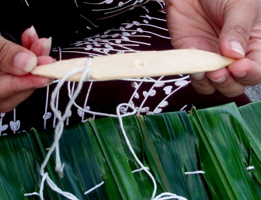 Bamboo needle