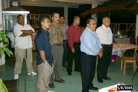Eden Skilling, Pastor Benjamin, Wilson Waguk, Josaiah Waguk.